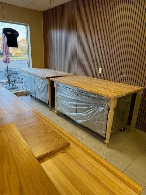 Commercial restaurant interior remodel