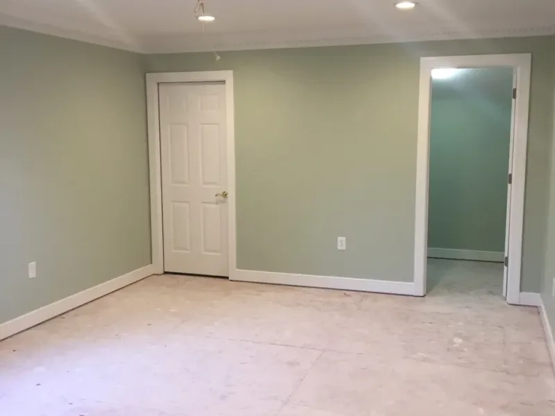Custom built-in shelving