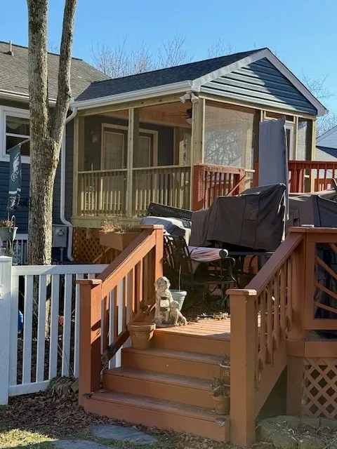 Screened porch project — Porch 11
