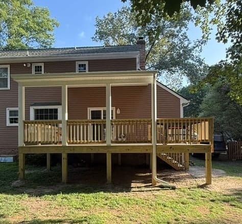 Vinyl siding installation